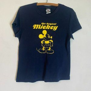 Vintage 90s Mickey & Co Jerry Leigh Mickey Mouse Babydoll Fitted Tee X-Large